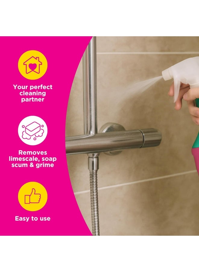 ستاردروبس ذا بينك ستاف، بخاخ التنظيف اليومي المعجزة للاستحمام واللمعان، 850 مل - Image 2